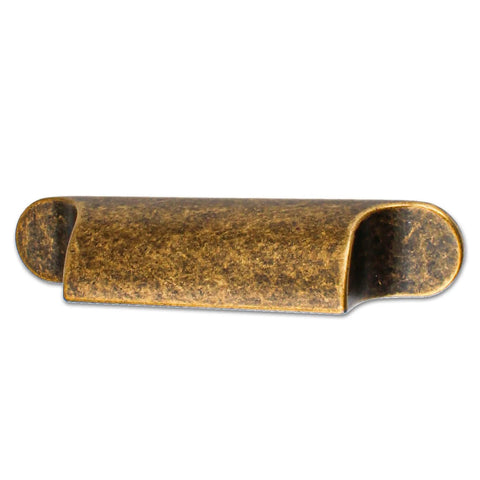 4 Pack Antique Zinc Alloy Cabinet Pulls With 3 Inch Hole Centers Brass Finish for Kitchen Cupboard Handles, Drawers and Dressers