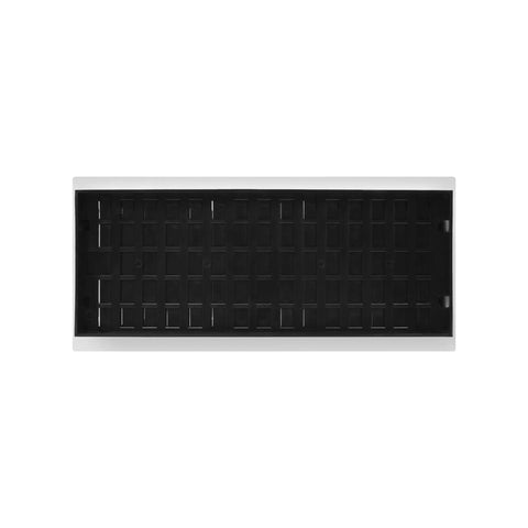 Paintable 4x10 Inch Wall Or Ceiling Vent Cover With Insert Tray Airflow Control Lever Textured White Finish Fits Nominal 4x10 Openings
