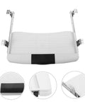 Under Desk Keyboard Tray With Slick Glide Mechanism And Ergonomic Wrist Rest For Smooth Typing Sessions adds workspace flex view of slideout platform