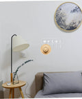 Heavy Duty Adhesive Hook Set That Stays Rock Solid No Sweat Install for Hanging Towels Coats Bags Keys with gray sofa and lamp.