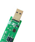 USB To MBUS Slave Module For FC722 Chip Debugging, Low Leakage Current, Industrial Rate 300 9600 BPS, Adjustable Bus Voltage 12V To 42V, 5V And 3.3V Regulated Output, Stable UART Communication MBUS Debugging Accessory on green PCB