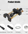 GSTP Harley Big Twin transmission mainshaft inner bearing race installer puller; multi-piece tool with 4 accessory parts