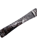 Arched Hammered Cabinet Pulls 6 Pack in Aged Silver With 3 Inch Hole Centers Rustic Solid Cast Handles Top View