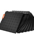 15 Piece Garage Floor Edge Transition Kit Tough Interlocking PP Edging For Slip Resistant Easy Assembly Border For Modular Garage Mats Compatible With Upgraded 6 Lock Mats Black