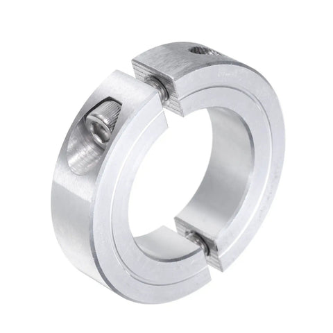 Split Shaft Collar Clamp On For One And Three Eighths Inch Shaft Two Piece Aluminum Alloy Collar with clamp detail