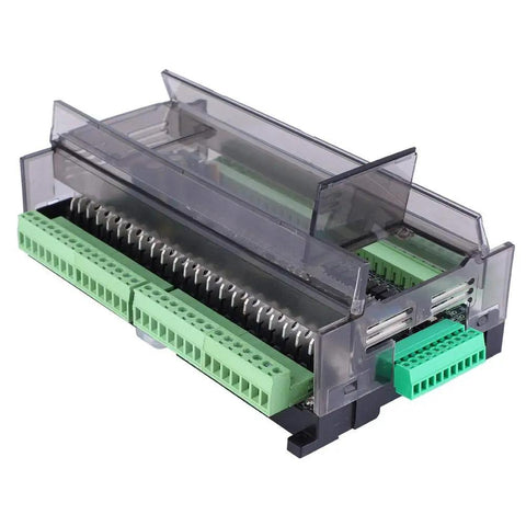 High Speed 24 Channel PLC Control Board With 24V 1A Power And 24 Input 24 Output For Industrial Automation Text Screen