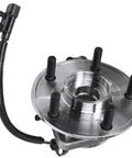 2 Front Wheel Bearing Hubs For Jeep Wrangler 2007 2008 2009 2010 5 Bolt Front Hubs With 4 Wheel ABS Replacement Kit Easy Bolt On Front Hub Assembly Set