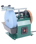 Tough As Nails 110V Water Cooled Grinder With 10 Inch Sharpening Stone and dual wheels for precision woodworking restoration.