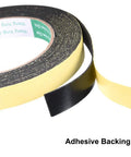 Heavy Duty Self Adhesive Sealing Foam Tape For Windows And Doors, Premium Eva Weather Strip showing adhesive backing.