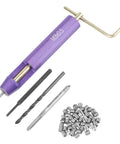 M3 Stainless Steel Threaded Insert Kit For Aluminum Parts Repair Pack Of 50 with installation tools and inserts visible
