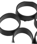 Close-up of 1.25In elastic rubber bands for sidemount setup, part of Diving Fixing Bands 5 Pieces 32mm diameter scuba wing accessories.