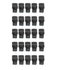 25 Pcs Key Selector Switch Self Locking Silver Metal 2 Positions Machine Tools With Keys And Seal Ring Durable Build Performance Industrial Grade Equipment Big Time Pros Need Zero Headaches Fast Easy Install No Brainer Deal., 16mm black selector switches