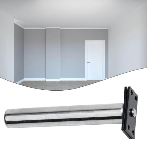 Concealed Door Closer With Tubular Chain Spring Soft Close For Doors Up To 50kg Fire Rated Finish In Silver Black Slick Hidden Hardware