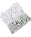 Super Cool 200 Piece Spring Kit Galvanized Torsion Extension Spiral Coils For Auto Engines Appliances Electronics And Measuring Instruments open case