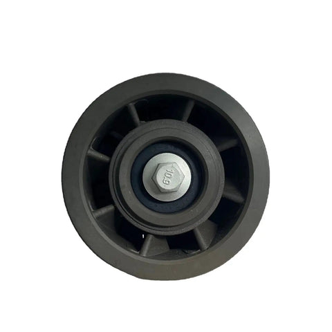 Upgrade Your Ride With This Supercharger Double Pulley Drive Belt Idler Set For Mercedes AMG M113k Engines, showing a round idler pulley.