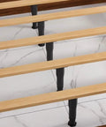 Adjustable Height T Shaped Bed Frame Support Legs 6 Pack Black PP Stable Furniture Replacement Feet under bed slats