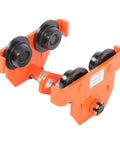 Manual Push Beam Trolley 2 Ton Built Tough Heavy Duty Alloy Steel For I Beam Adjustable 2.56 To 7.48 Inch Flange Width