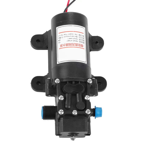 Heavy Duty 12V Auto Car Oil Extraction Pump Kit detailed view of electric motor and suction mechanism for fluid transfer.