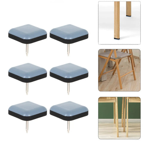 Furniture Sliders For Chairs And Tables 16 Pack No Slip PTFE And Iron Floor Protectors To Cut Friction And Noise On Carpet And Linoleum Floors Floor Saver Glide Pads For Hardwood