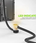 Heavy Duty 20 Foot Welder Extension Cord With 8 AWG Copper 250V NEMA 6 50 STW Power Indicator ETL Listed in use with LED indicator