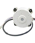 Brushless DC Air Conditioner Fan Motor for Indoor Unit 310V 50W Quiet Replacement shown with wiring and smooth casing