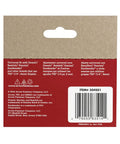 Heavy Duty Stainless Steel U Shape Staples For T50 Stapler Guns Quarter Inch Length Three Thousand Count Pack packaging with universal fit details.
