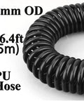 Kick The Dust And Blast Off Garage Grit With This Ultra Durable Air Blower Gun Kit Featuring A 16 Foot Pneumatic Hose And Secure Quarter Inch Fittings, featuring a 16.4ft PU hose.