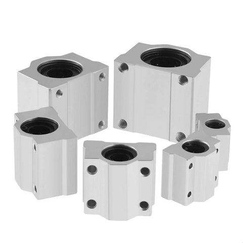 Four Pack Linear Motion Bearing Slides SCS8UU For CNC Machines And 3D Printers SCS6UU To SCS25UU Range