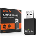 WiFi 6 USB Dongle For Desktop PC With AX900 Speed Dual Band 5GHz Up To 600Mbps And 2.4GHz 286Mbps Plug And Play Windows 11 10 7