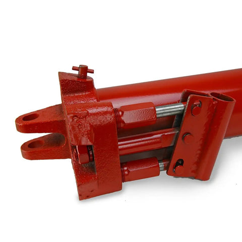 Beefed Up 8 Ton Long Hydraulic Ram With Clevis Base Jack Hoist Manual Double Cherry Picker Pump For Garage And Shop Cranes Engine Hoists And More Heavy Duty Lift Tool