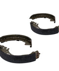 Pair Of Rear Drum Brake Shoes For Honda Civic Fit Insight 2006 To 2020 with heavy duty steel backing for reliable performance.