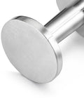 Pro Grade 2 Inch Espresso Tamper For Baristas Durable Stainless Steel Build Delivers Even Heat, base view
