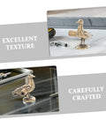 Brass Dove Cabinet Pulls Set Two Pack Smooth Safe Touch DIY Installation Vintage Peaceful Design Decorative Drawer Handles