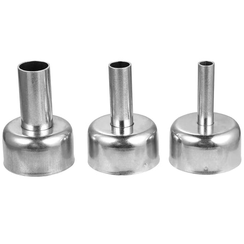 Three metal nozzle attachments for 700W Digital Hot Air Rework Station For SMD Soldering Fast Heat Up Precise And Stable Temperature
