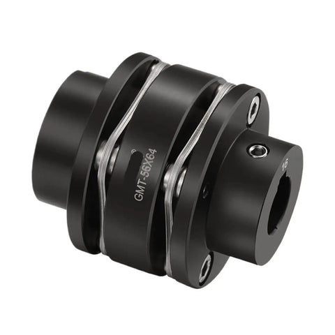 Built Tough Steel Double Disc Shaft Coupler Featuring Precision Keyway Bore Design For Gutsy Power Transmission And Heavy Duty Industrial Alignment Systems For Daily Shop Floor Use.