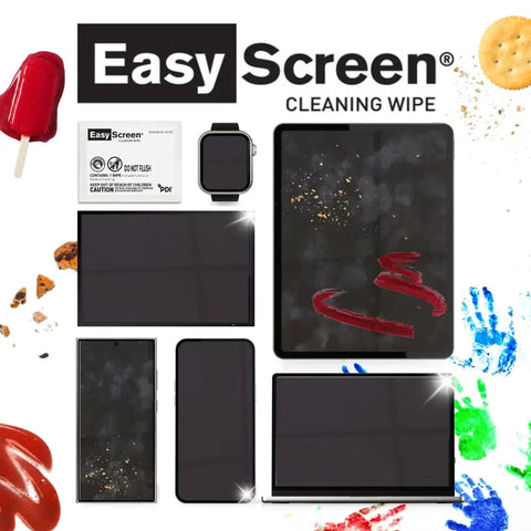 All Purpose Screen Cleaning Wipes For Laptops Monitors Phones Tablets And TVs Fast Dry No Residue Anti Fog Anti Streak