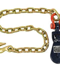 Two Ton Snatch Block With Chain For Car Carrier And Three Eighths Inch By One Hundred Foot Winch Cable With Steel Core Rope
