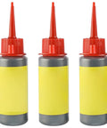 Graphite Powder Lubricant 3 Pack, 60ml Each, Dust Free Dry Lube for cars, home locks, multifunctional mechanisms, yellow bottles