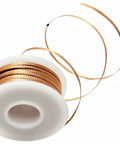 Desoldering Wick Set With Flux Wick Braids For PCB Repair And Keyboard Switches 10 Ft Length 2 mm Width spool on white background