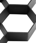 Close-up of Hexagon Concrete Molds 11.6 x 11.6 Inch Reusable Paver Moulds Walkways Patios Garden Paths Durable PP Material No Fuss Stepping Stone Set