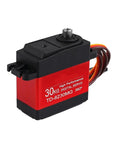 Built Tough 30kg Digital Servo Motor With Full Metal Gears And Carbon Brush For Rc Cars Robots And Diy Builds Rock Solid Precision Control 4.8 To 8.4 Volt 360 Degree Option