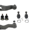 Chevrolet Silverado 1500 Tahoe Suburban Express 2500 Front Ball Joint Kit With Cast Iron Arm And 4 Groove Spline Heavy Duty Replacement