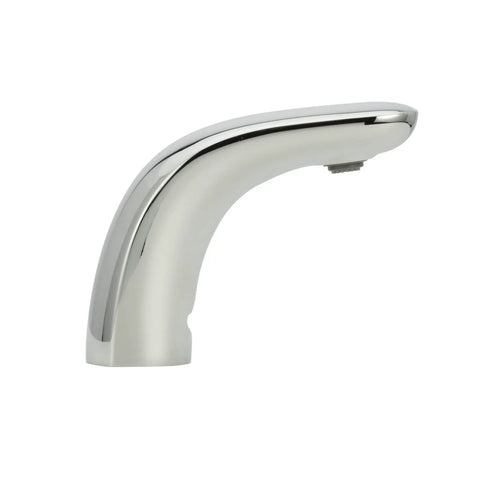 Side view of Hands-Free Aqua-FIT Cumberland Series Single Post Sensor Faucet 0.5 GPM Chrome Finish With Hydro-X Battery Backup