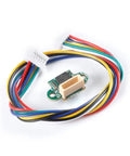 Top Shelf TW10S UART Laser Distance Sensor Module Featuring Killer Precision Infrared Ranging And Rock Solid Serial Connections For Maker Projects Everywhere, compact size with multi-color wiring.