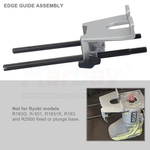 Edge Guide Assembly For 18V One Plus Trim Routers P601 And P206 PCL424B PCL424 R2401 Router Guide 204358001