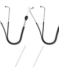 Two Pack Mechanic Stethoscope With Precision Metal Probe For Sniffing Out Engine Noises Transmission Gremlins Universal Auto Diagnostic Tool For Cars Trucks SUVs And RV detailed view of dual metal probes