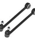 Solid Front Lower Control Arm Kit For 08-13 Chevy Caprice And Pontiac Models RK621251 621252 Heavy Duty Rearward Arms Replace OEM Numbers For Sweet Handling. Two black steel control arms with ball joints for front suspension