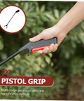 Extendable Garbage Grabber Stick With Smooth Clamp for Indoor Outdoor Cleanup featuring pistol grip handle in use