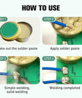 Steps to use Low Temp Solder Flux Paste For Precision Electronics Repair No Clean Lead Free Liquid Solder Paste With 60°C Melting Point