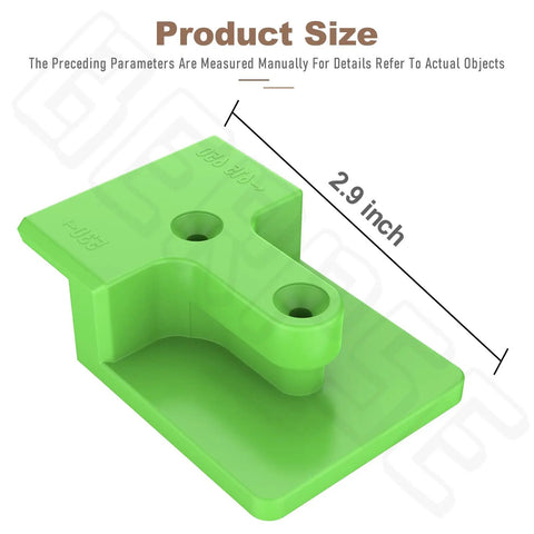 Green Leaf Blower Wall Mount Bracket With Screws Fits 530 CFM And 615 650 CFM Models, 2.9 inches, durable outdoor use